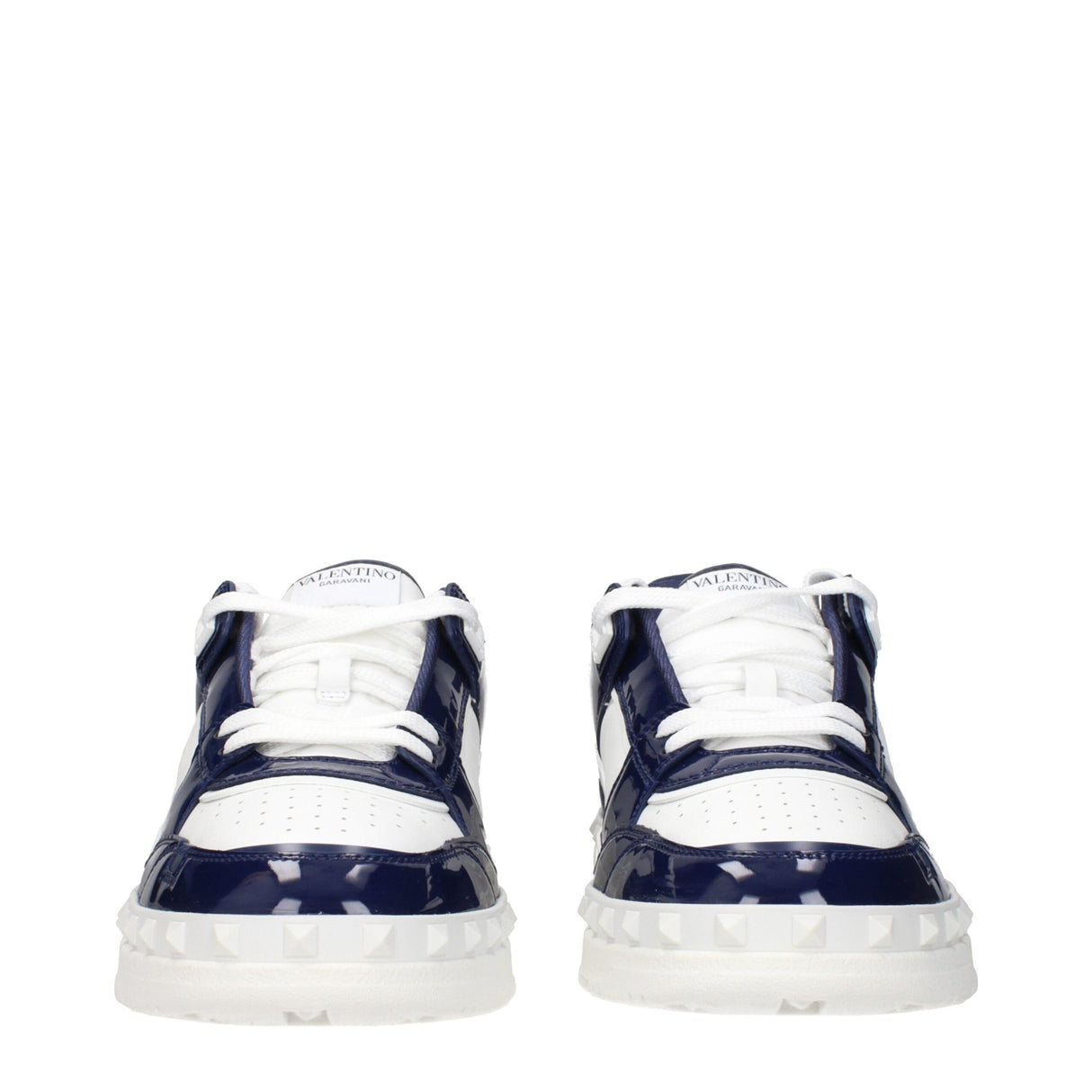 Valentino Garavani White Leather Low Top Sneakers