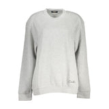 Cavalli Class Grigio Polyester Women Sweatshirt