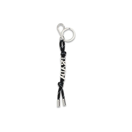 Prada Black Recycled Polyamide Keychain