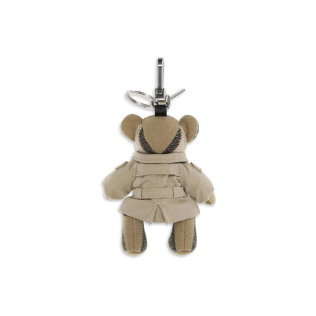 Burberry Beige Cashmere Keychain