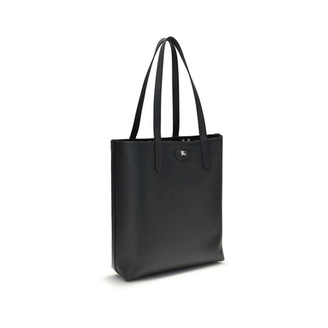 Burberry Black Calf Leather Bos Taurus Shoulder Bag
