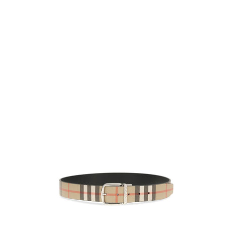 Burberry Multicolor Calf Leather Bos Taurus Belt