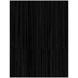 Dolce & Gabbana Black Silk Long Skirt