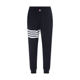 Thom Browne Blue Cotton Athletic Pants