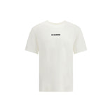Jil Sander Beige Cotton T-Shirt