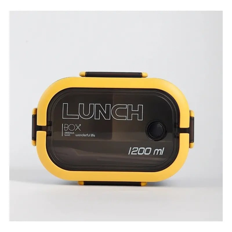 Large Capacity Plastic Lunch Box for Home and School