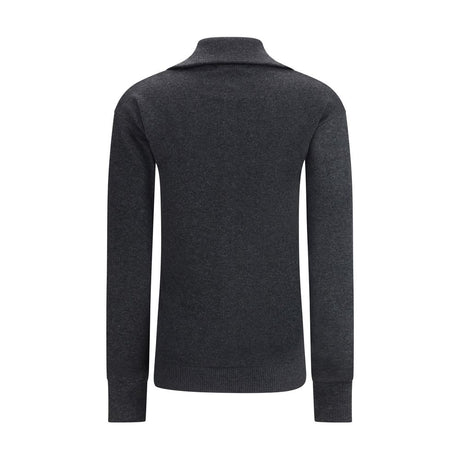 Lemaire Gray Wool Cardigan