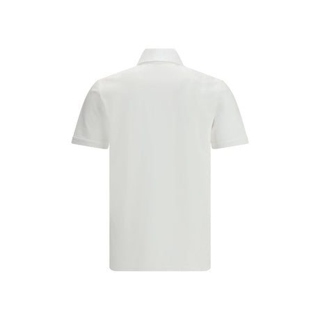 Givenchy White Cotton Polo Shirt