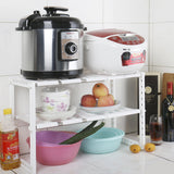 Expandable Kitchen Sink Organizer with Dual Layers