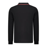 Norway 1963 Black Cotton Men Polo Shirt