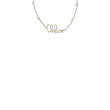 Chloé Gold Brass Necklace