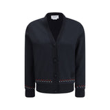 Thom Browne Black Cotton Cardigan