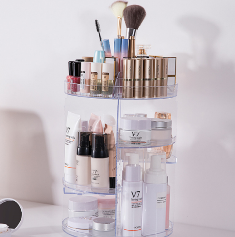 Clear Acrylic Makeup Organizer Box for Storage
