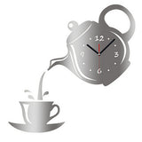 3D Acrylic Wall Clock - Creative DIY Home Decor