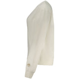 North Sails White Cotton Women Sweatshirt