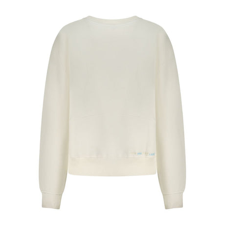 North Sails Bianco Cotton Women Sweatshirt