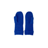 Vero Moda Blue Marabou Gloves