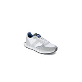 Blauer Gray Leather Athletic Sneakers