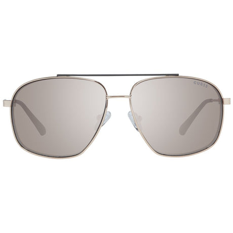 Guess Gold Metal Sunglasses