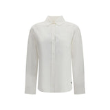 Max Mara White Cotton Dress Shirt