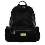 Dolce & Gabbana Black Nylon Backpack