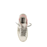 Golden Goose White Calf Leather Bos Taurus Low Top Sneakers