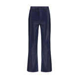 L'Agence Blue Cotton High-Waisted Jean
