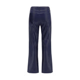 L'Agence Blue Cotton High-Waisted Jean