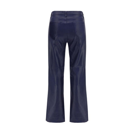 L'Agence Blue Cotton High-Waisted Jean