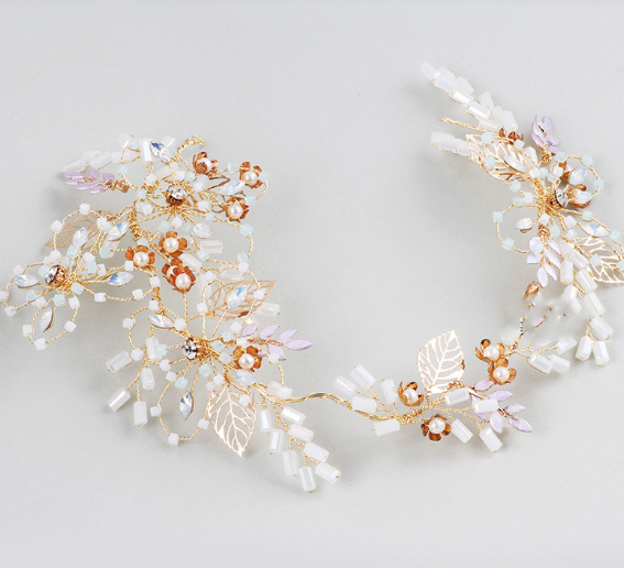 Pearl Hair Band for Wedding and Travel Photography Accessories