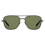 Polaroid Black Metal Sunglasses