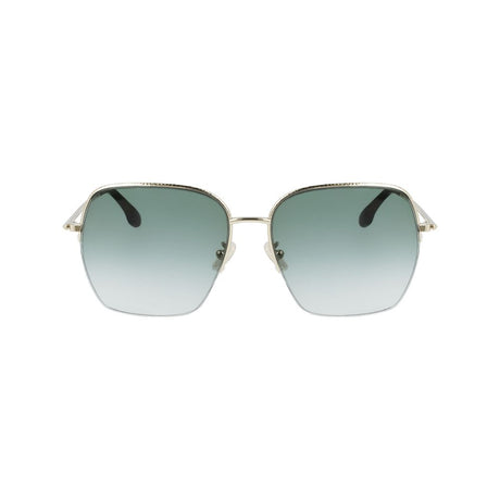 Victoria Beckham Gold Metal Sunglasses