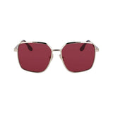 Victoria Beckham Gold Metal Sunglasses