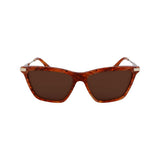 Victoria Beckham Brown Acetate Sunglasses