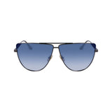 Victoria Beckham Blue Metal Sunglasses