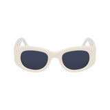 Victoria Beckham Gray Acetate Sunglasses