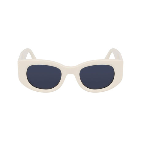 Victoria Beckham Gray Acetate Sunglasses