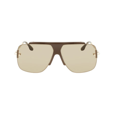 Victoria Beckham Brown Acetate Sunglasses