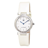 Laura Biagiotti Beige Leather Dress Watch