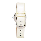 Laura Biagiotti Beige Leather Dress Watch