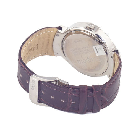Laura Biagiotti Brown Leather Dress Watch