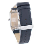 Laura Biagiotti Black Leather Dress Watch
