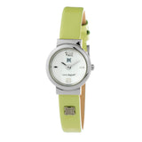 Laura Biagiotti Bicolor Leather Dress Watch