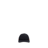 Gucci Black Cotton Cap (Baseball Hat)