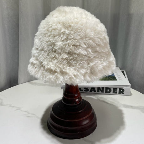 Thickened Plush Rabbit Hair-Like Warm Hat
