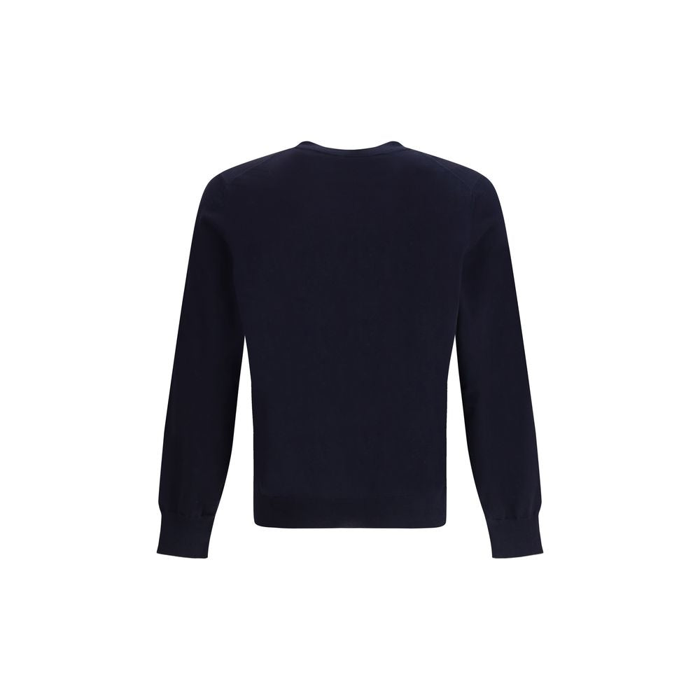 Brunello Cucinelli Blue Cotton Sweatshirt