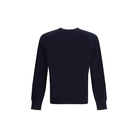 Brunello Cucinelli Blue Cotton Sweatshirt
