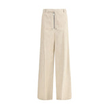 Rick Owens Beige Cotton Casual Pants
