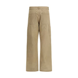 Margiela Beige Cotton Cargo Pants