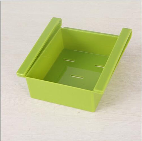 Pull-Out Refrigerator Storage for Kitchen Organization